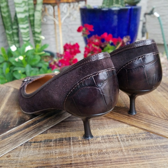 Furla mid stilleto heel pointed design shoes sz36 - Picture 4 of 8